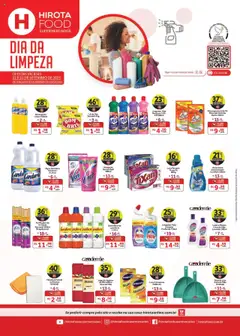 Pré-Visualização do folheto "Ofertas Dia da Limpeza" da loja Hirota Food válido a partir de 22/09/2025
