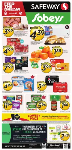 Un aperçu du dépliant Weekly Flyer - AB du magasin Sobeys est valide à partir 19 févr. 2026