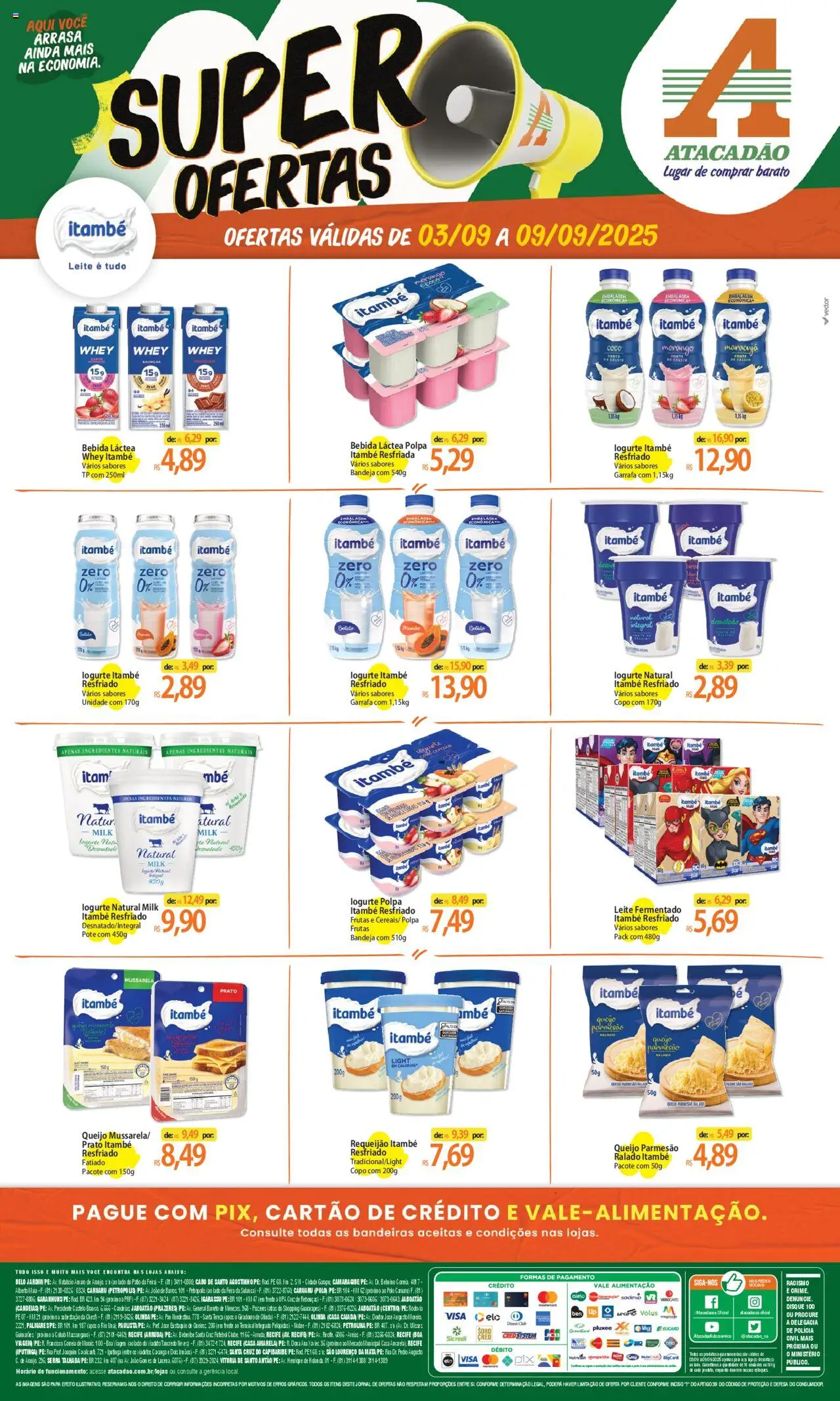 Atacadão folheto "Ofertas - PE" válido a partir de 03/09/2025 - número de página 1