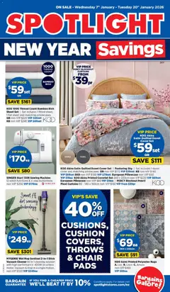 Preview of catalogue Catalogue from shop Spotlight valid 7 Jan 2026