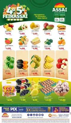 Pré-Visualização do folheto "Assaí Atacadista ofertas - DF" da loja Assaí Atacadista válido a partir de 04/03/2026
