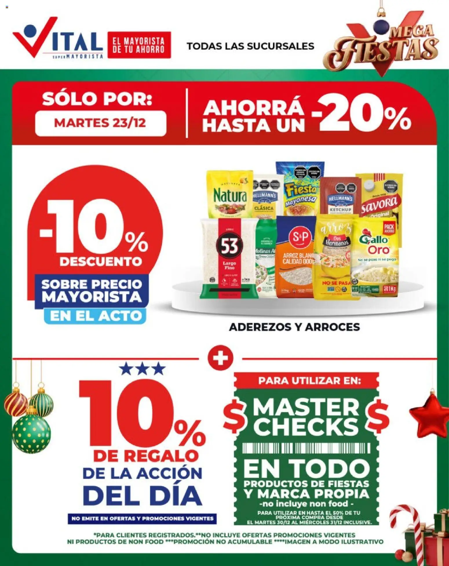 Vista previa del folleto de la tienda Vital válido desde el 23/12/2025 