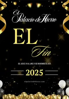 Vista previa las ofertas de la tienda Palacio De Hierro - Buen Fin desde el 18/11/2025 