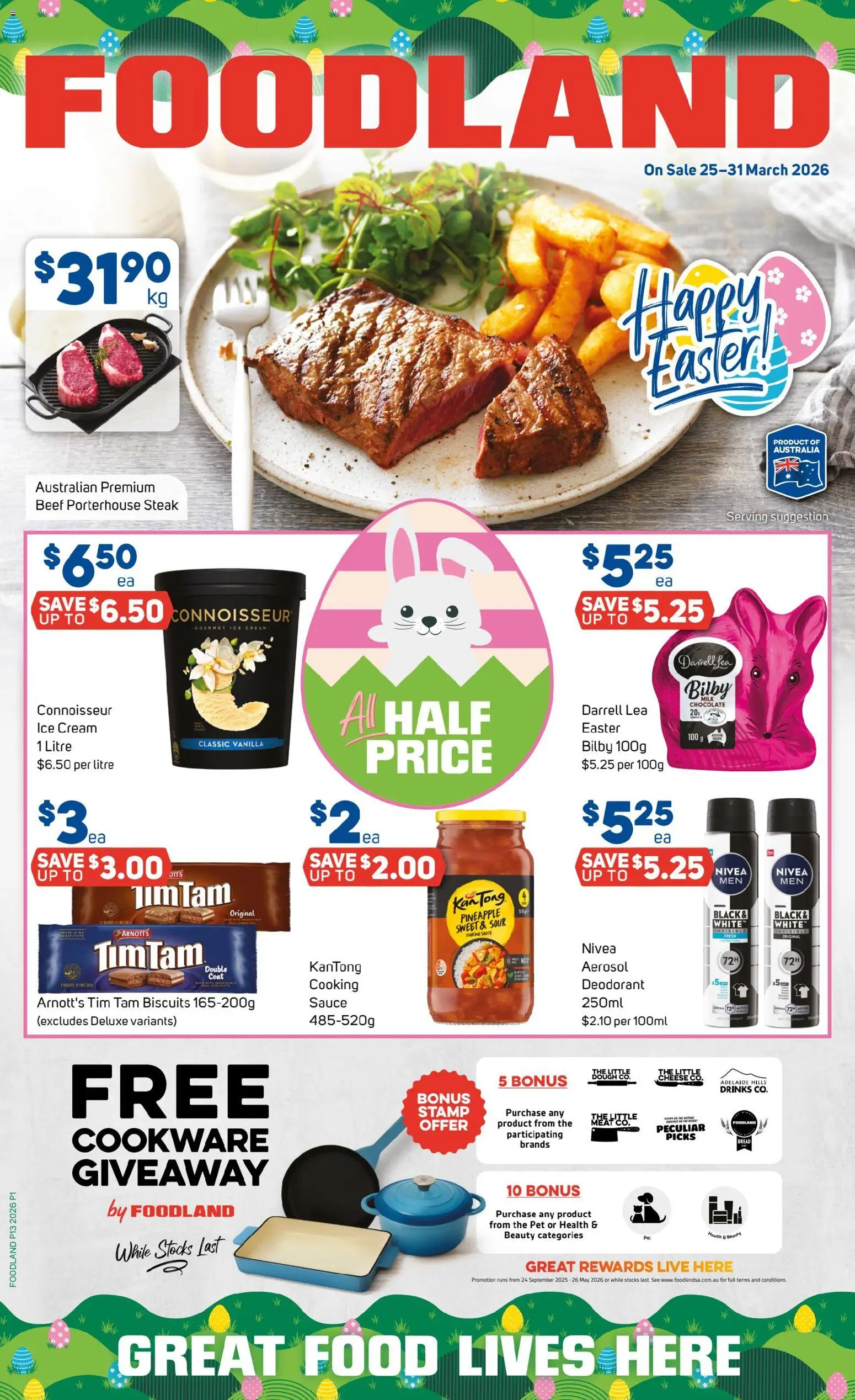Preview of catalogue Foodland catalogue from shop Foodland valid 25/03/2026