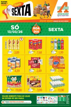 Pré-Visualização do folheto "Atacadão ofertas - SP" da loja Atacadão válido a partir de 13/03/2026