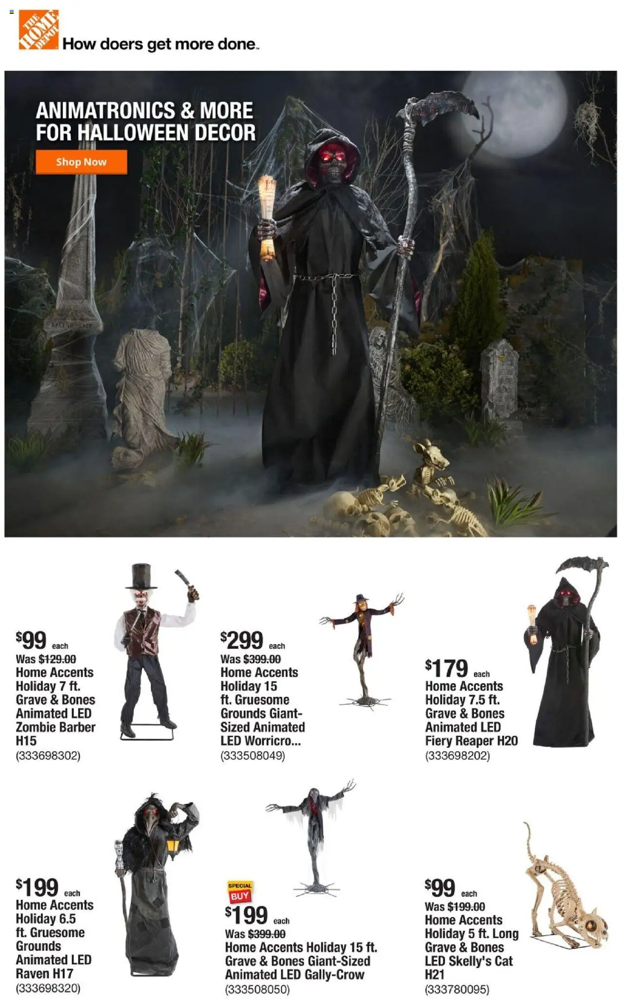 Ad Preview of Home Depot Weekly Ad - FL from 10/09/2025