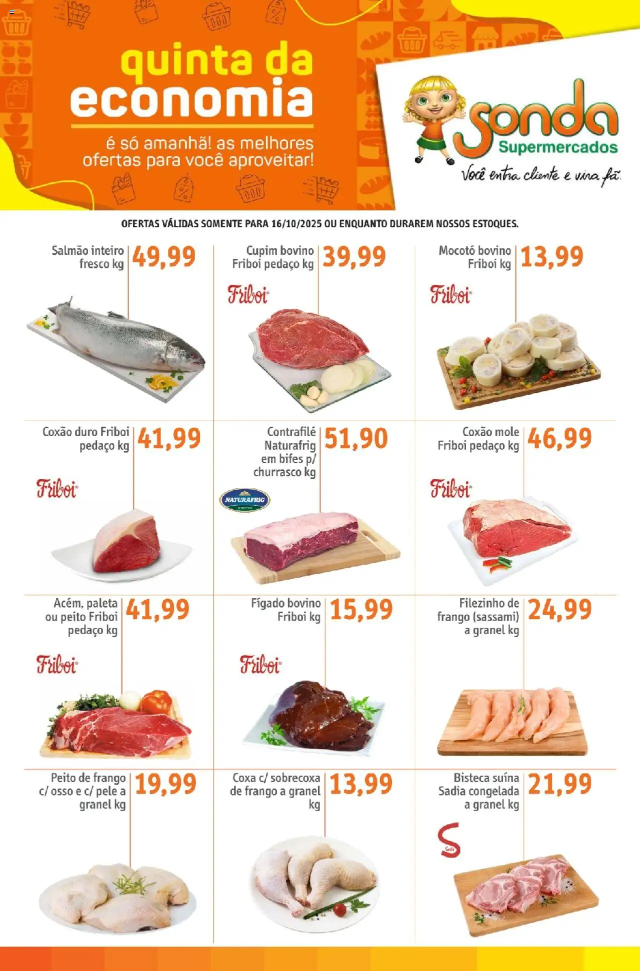 Sonda folheto "Ofertas Quinta da Economia" válido a partir de 16/10/2025 - número de página 1