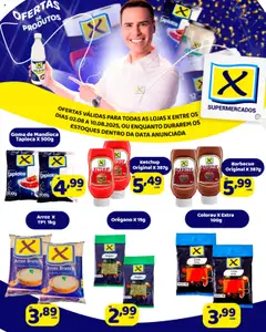 Pré-Visualização do folheto "Ofertas Imperdíveis" da loja X Supermercados válido a partir de 02/08/2025