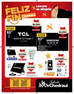 Vista previa las ofertas de la tienda Chedraui - Buen Fin desde el 05/11/2025 