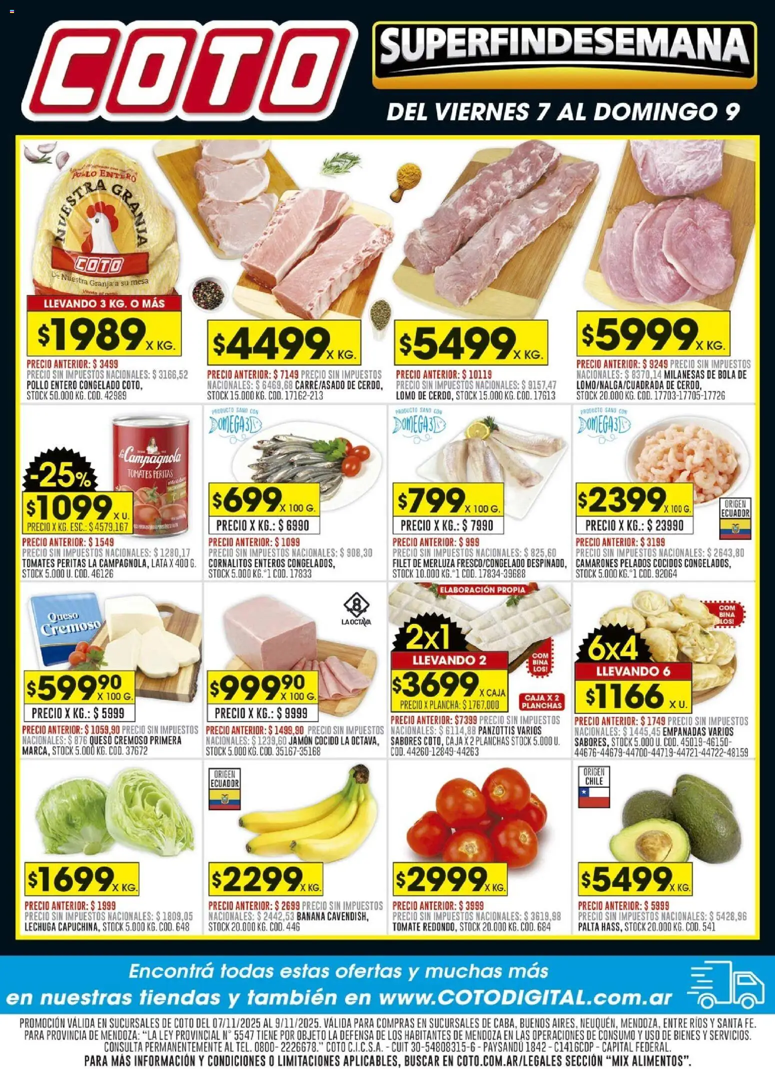 Vista previa del folleto de la tienda Coto válido desde el 07/11/2025 