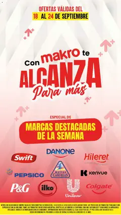 Vista previa del folleto de la tienda Makro válido desde el 18/09/2025 