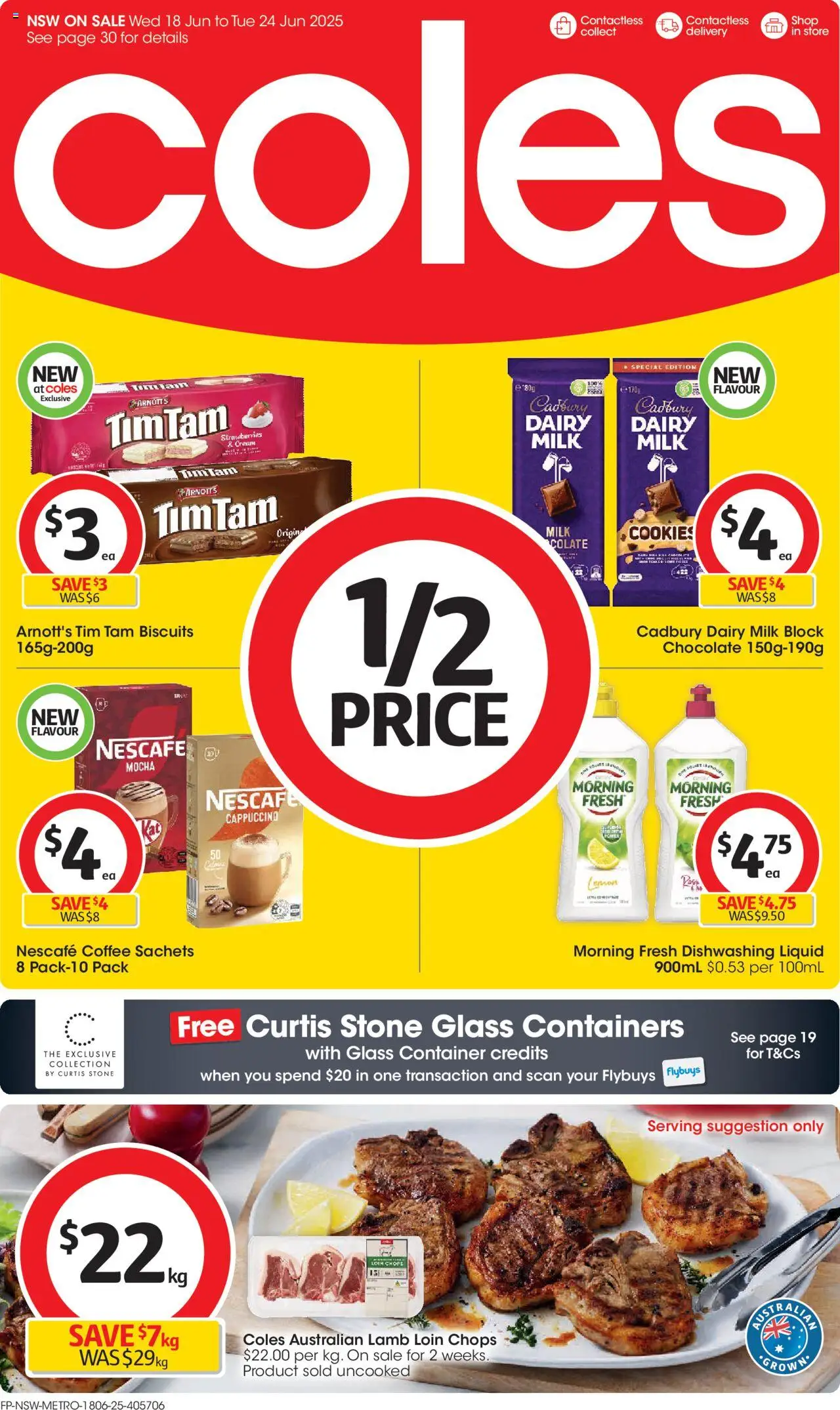 Coles catalogue valid from 18/06/2025 - page 1