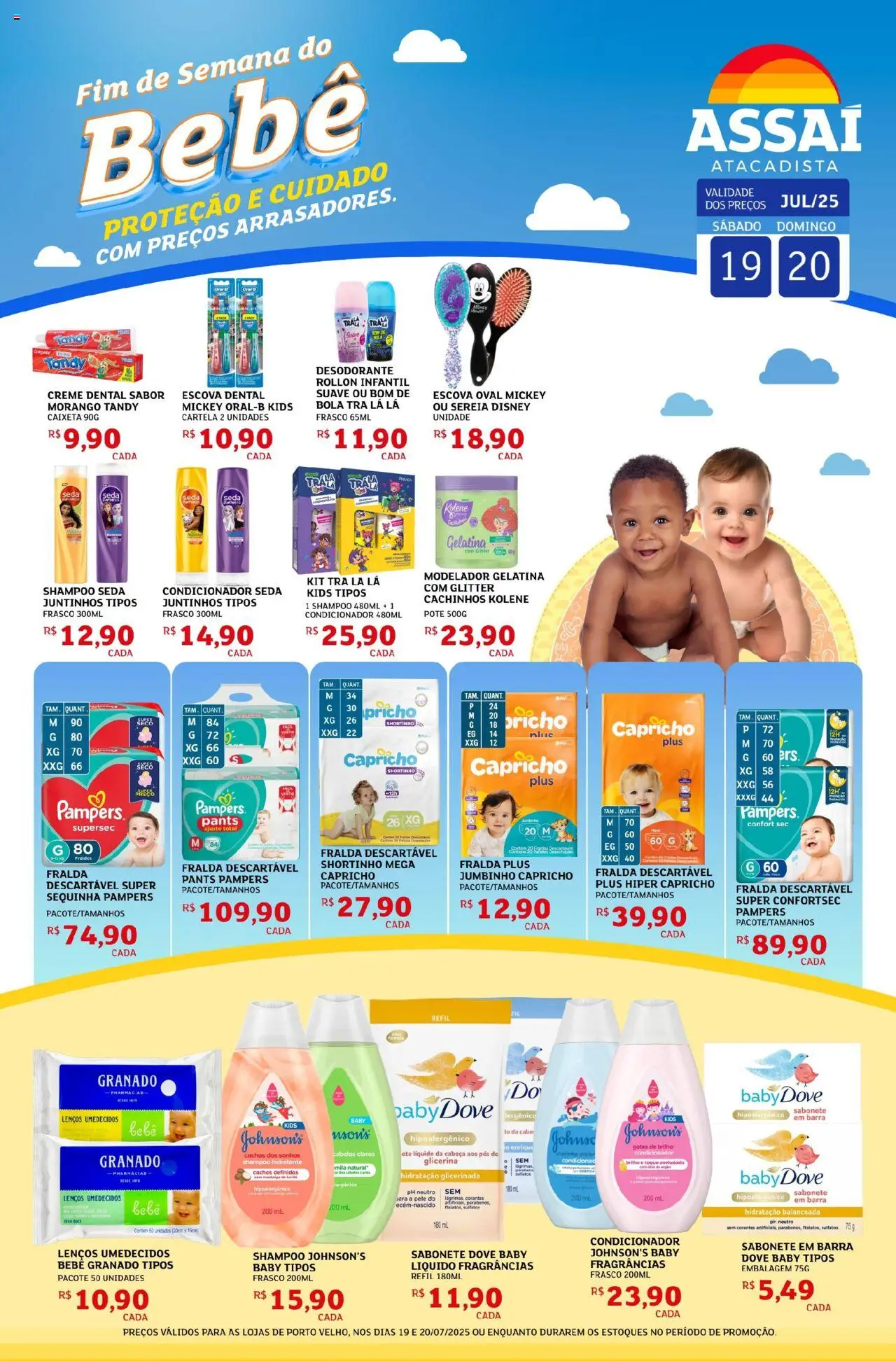 Assaí Atacadista folheto "Encarte - RO" válido a partir de 19/07/2025 - número de página 1