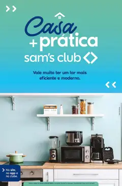 Pré-Visualização do folheto "Ofertas Casa Prática" da loja Sam's Club válido a partir de 24/02/2026