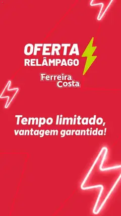 Pré-Visualização do folheto "Ofertas atuais" da loja Ferreira Costa válido a partir de 14/10/2025