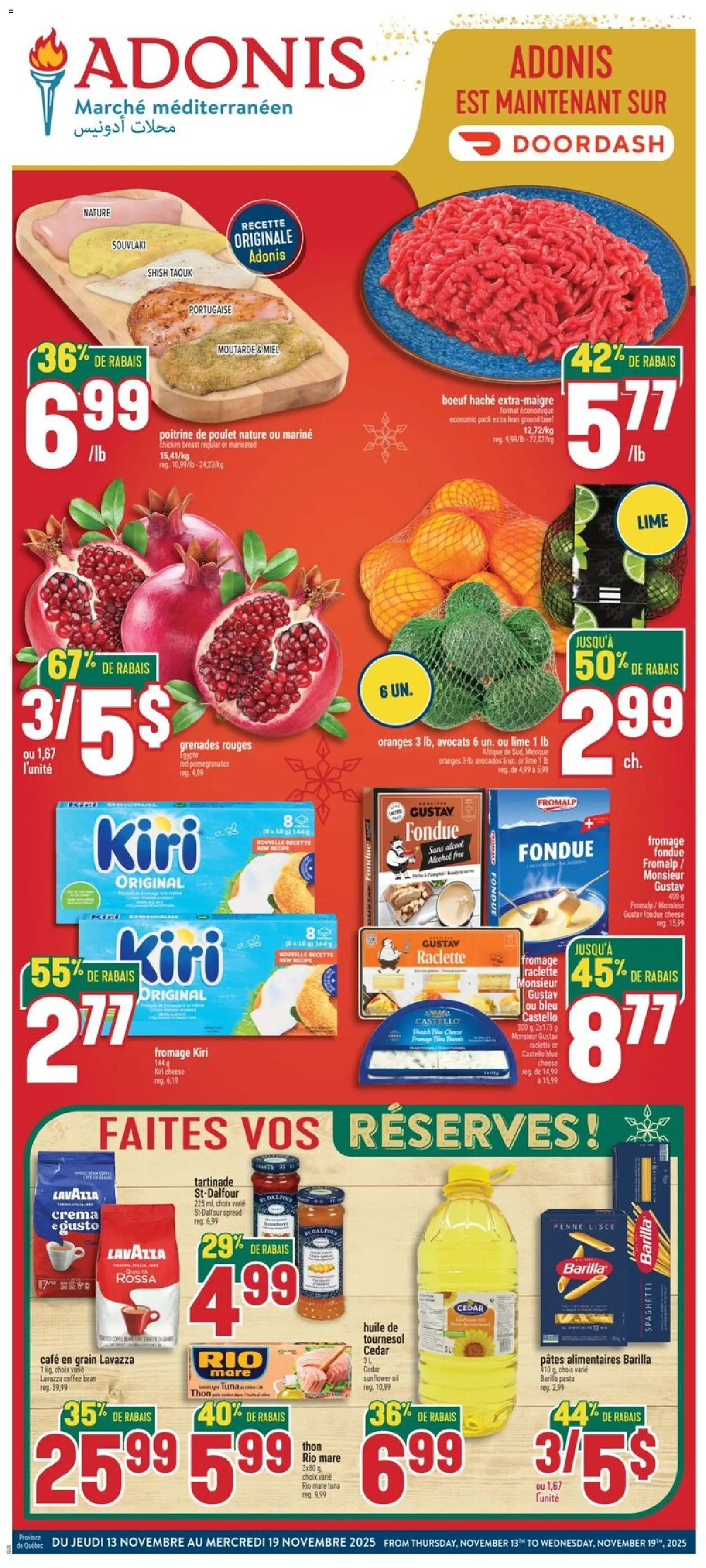 Preview of leaflet Circulaire from shop Adonis is valid from Nov 13, 2025