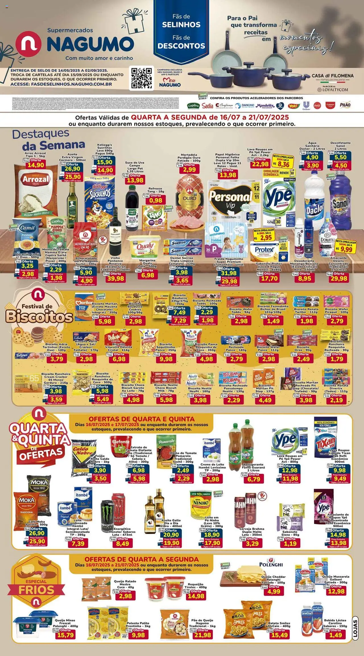 Nagumo folheto "Ofertas da semana" válido a partir de 16/07/2025 - número de página 1
