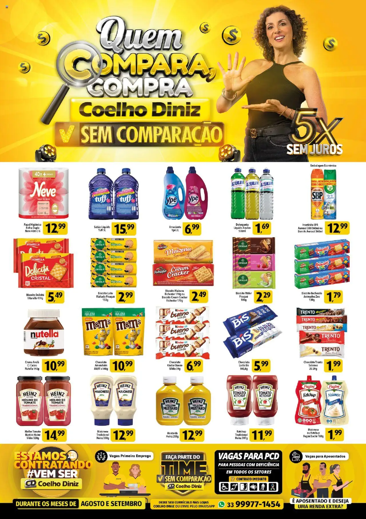 Coelho Diniz folheto "Ofertas da semana" válido a partir de 22/08/2025 - número de página 1