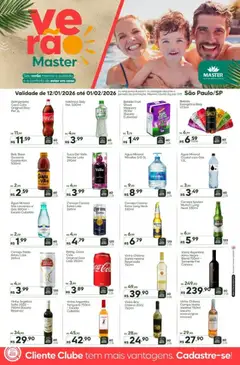 Pré-Visualização do folheto "Ofertas de Verão" da loja Master válido a partir de 12/01/2026