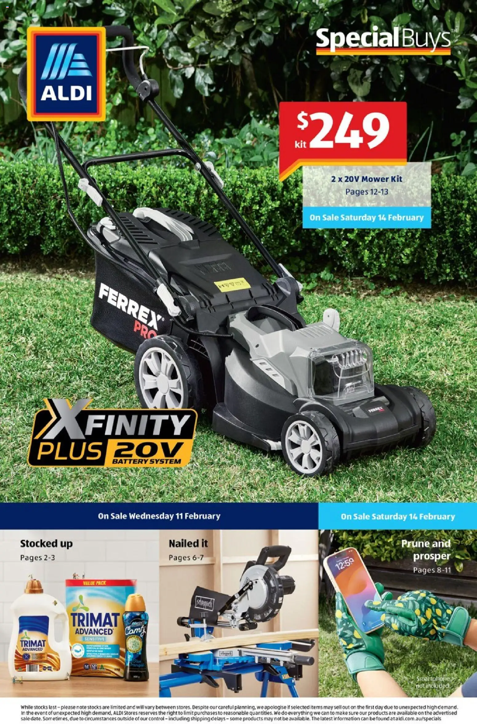 Preview of catalogue Aldi Specials Catalogue from shop Aldi valid 11/02/2026
