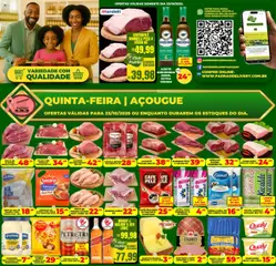 Pré-Visualização do folheto "Ofertas do Açougue" da loja Supermercado Padrão válido a partir de 23/10/2025