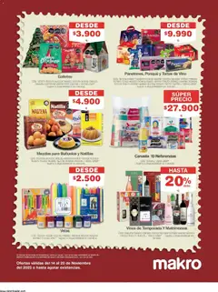  Vista previa del prospecto Ofertas Temporada del almacen Makro válida del 14/11/2025 al 20/11/2025 | Página : 2