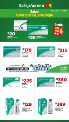Vista previa las ofertas de la tienda Bodega Aurrerá - Folleto Salud desde el 20/11/2025 