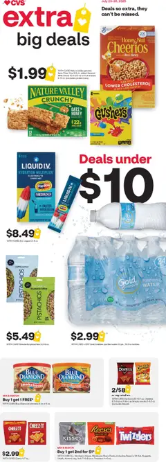 Ad Preview of CVS Pharmacy Weekly Ad from 07/20/2025