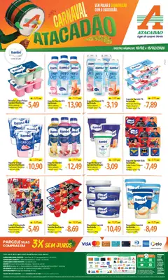 Pré-Visualização do folheto "Ofertas - PB" da loja Atacadão válido a partir de 10/02/2026