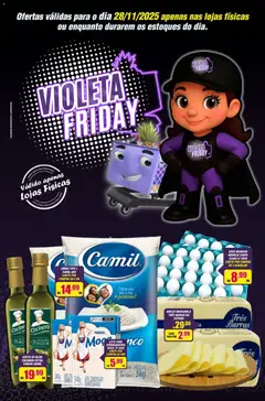 Pré-Visualização do folheto "Black Friday" da loja Violeta Supermercados válido a partir de 28/11/2025