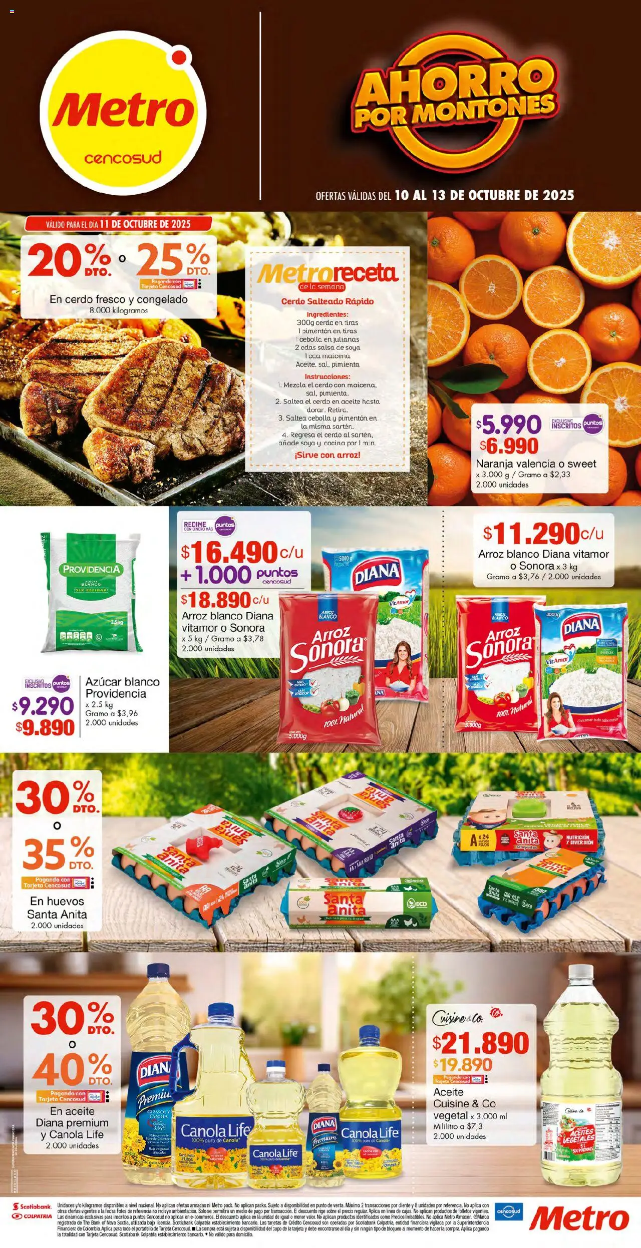 Metro Catálogo: 10/10/2025 - 13/10/2025 > Últimas Ofertas pagina numero 1