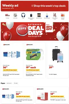 Ad Preview of Staples Weekly Ad from 10/12/2025