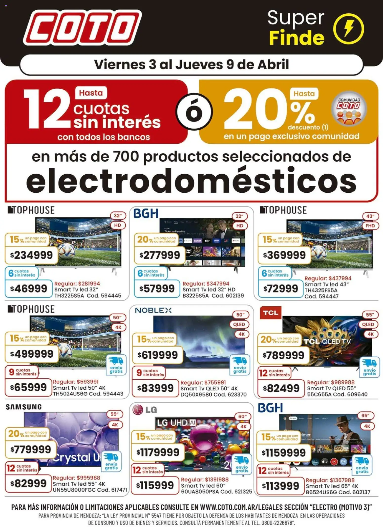 Vista previa del folleto de la tienda Coto válido desde el 03/04/2026 