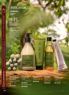 Pré-Visualização do folheto "Ciclo 18/2025" da loja Natura válido a partir de 30/10/2025 | Página: 148