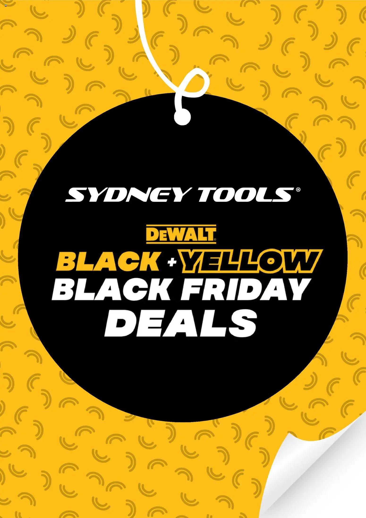 Preview of catalogue Black Friday from shop Sydney Tools valid 31/10/2025
