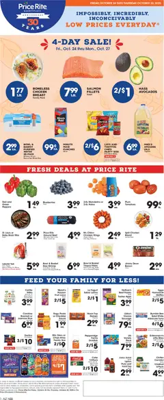 Ad Preview of Price Rite Weekly Ad from 10/24/2025