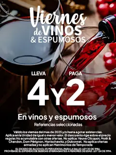  Vista previa del prospecto Ofertas - Viernes de Vinos Jumbo del almacen Jumbo válida del 31/01/2025 al 26/12/2025