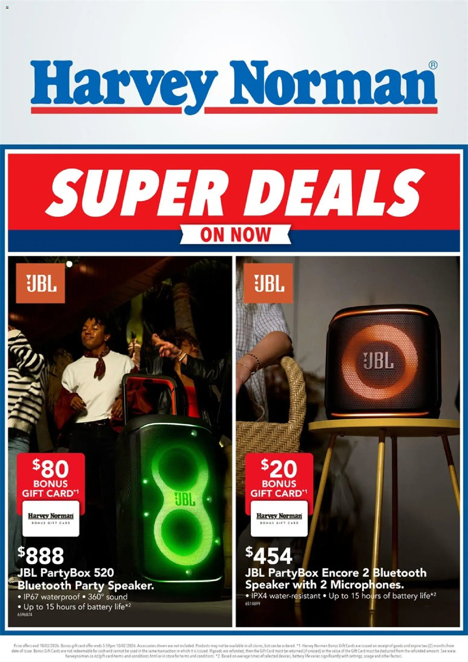 Preview of catalogue Catalogue from shop Harvey Norman valid 5 Feb 2026
