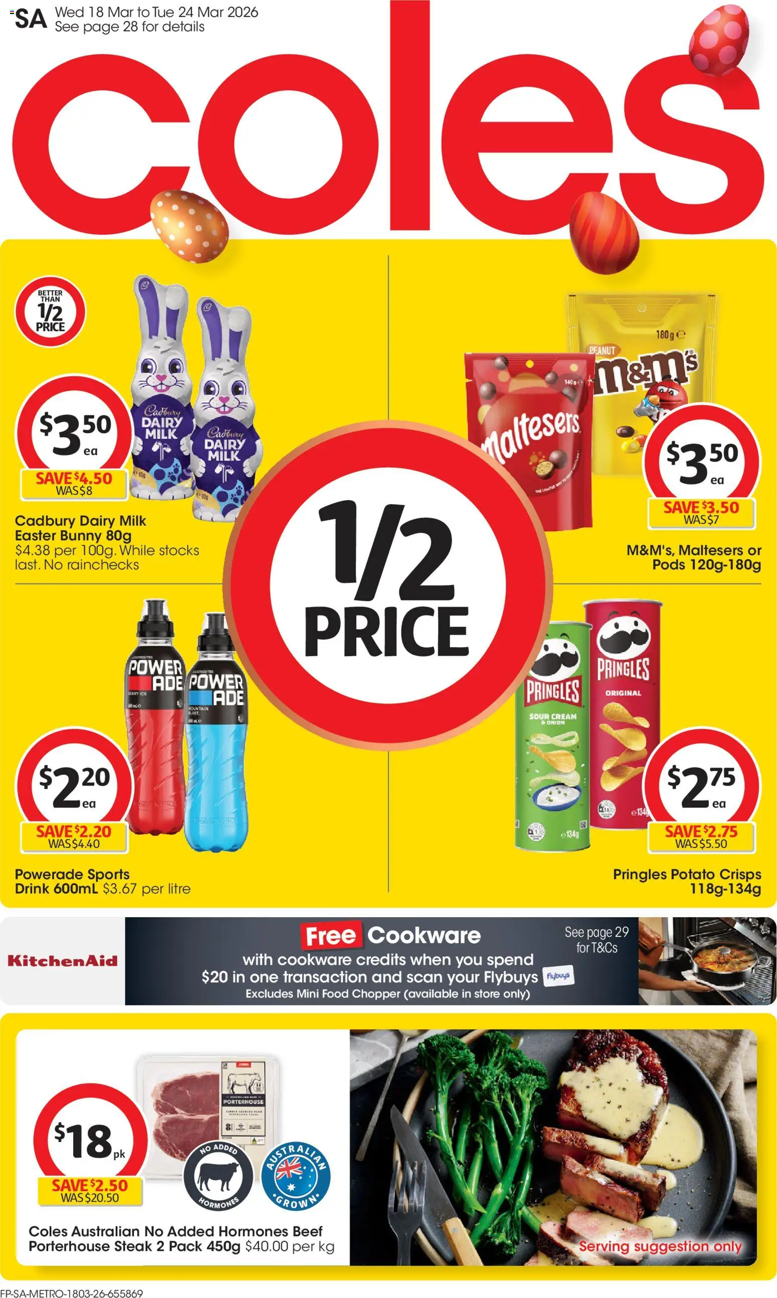 Preview of catalogue Coles catalogue SA from shop Coles valid 18/03/2026