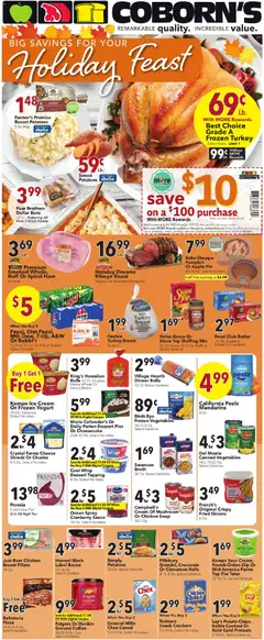 Ad Preview of Coborn's Weekly Ad from 11/19/2025 | Page: 1