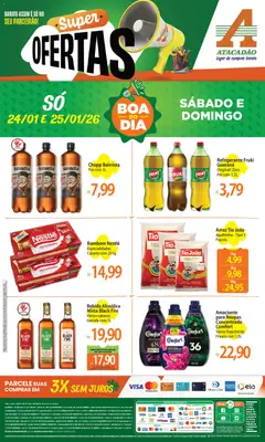 Pré-Visualização do folheto "Ofertas - RS" da loja Atacadão válido a partir de 24/01/2026