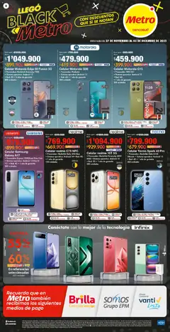  Vista previa del prospecto Black Friday del almacen Metro válida del 27/11/2025 al 03/01/2026 | Página: 8