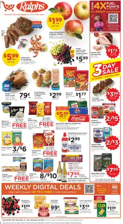 Ad Preview of Ralphs Black Friday from 11/12/2025 | Page: 1
