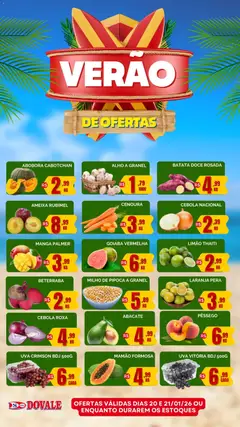 Pré-Visualização do folheto "Ofertas de Verão" da loja Dovale válido a partir de 20/01/2026