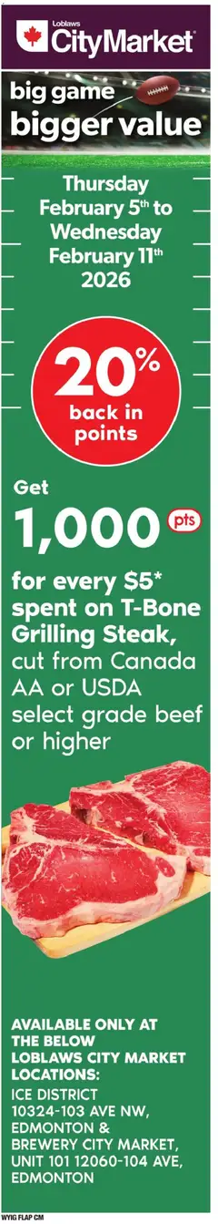 Preview of leaflet Weekly Flyer - AB from shop Loblaws is valid from Feb 05, 2026