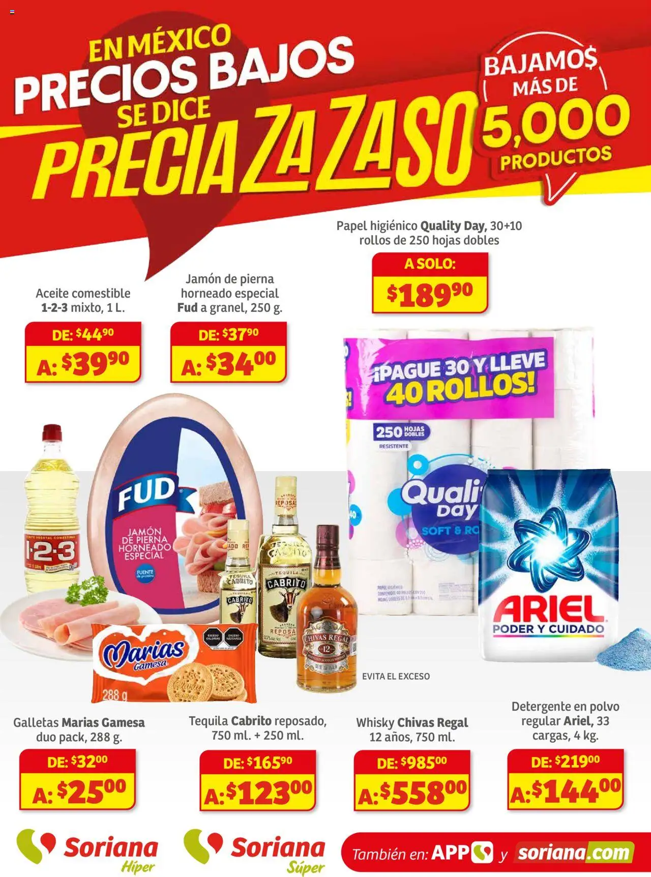 Preciazazaso Híper: Chih, Coah, Tamaulipas Soriana y sus promociones válidas desde el 18/09/2025 - Número de página 1