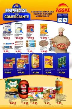 Pré-Visualização do folheto "Encarte - DF" da loja Assaí Atacadista válido a partir de 23/02/2026