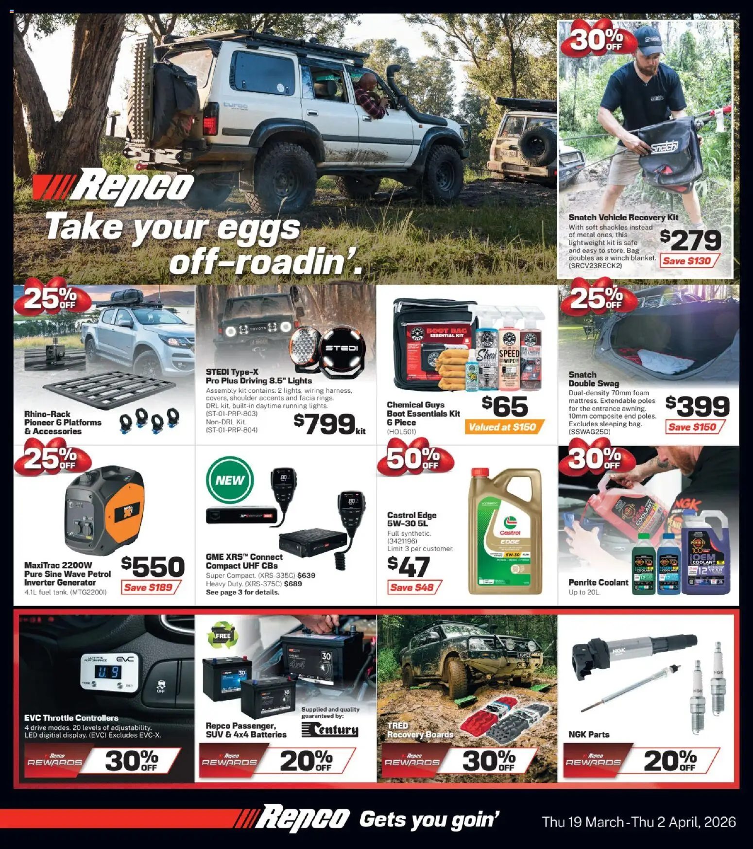 Preview of catalogue Repco catalogue from shop Repco valid 19/03/2026