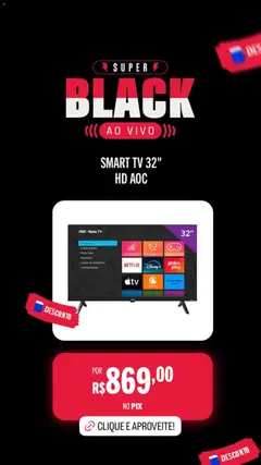 Pré-Visualização do folheto "Black Friday" da loja Casas Bahia válido a partir de 31/10/2025 | Página: 20