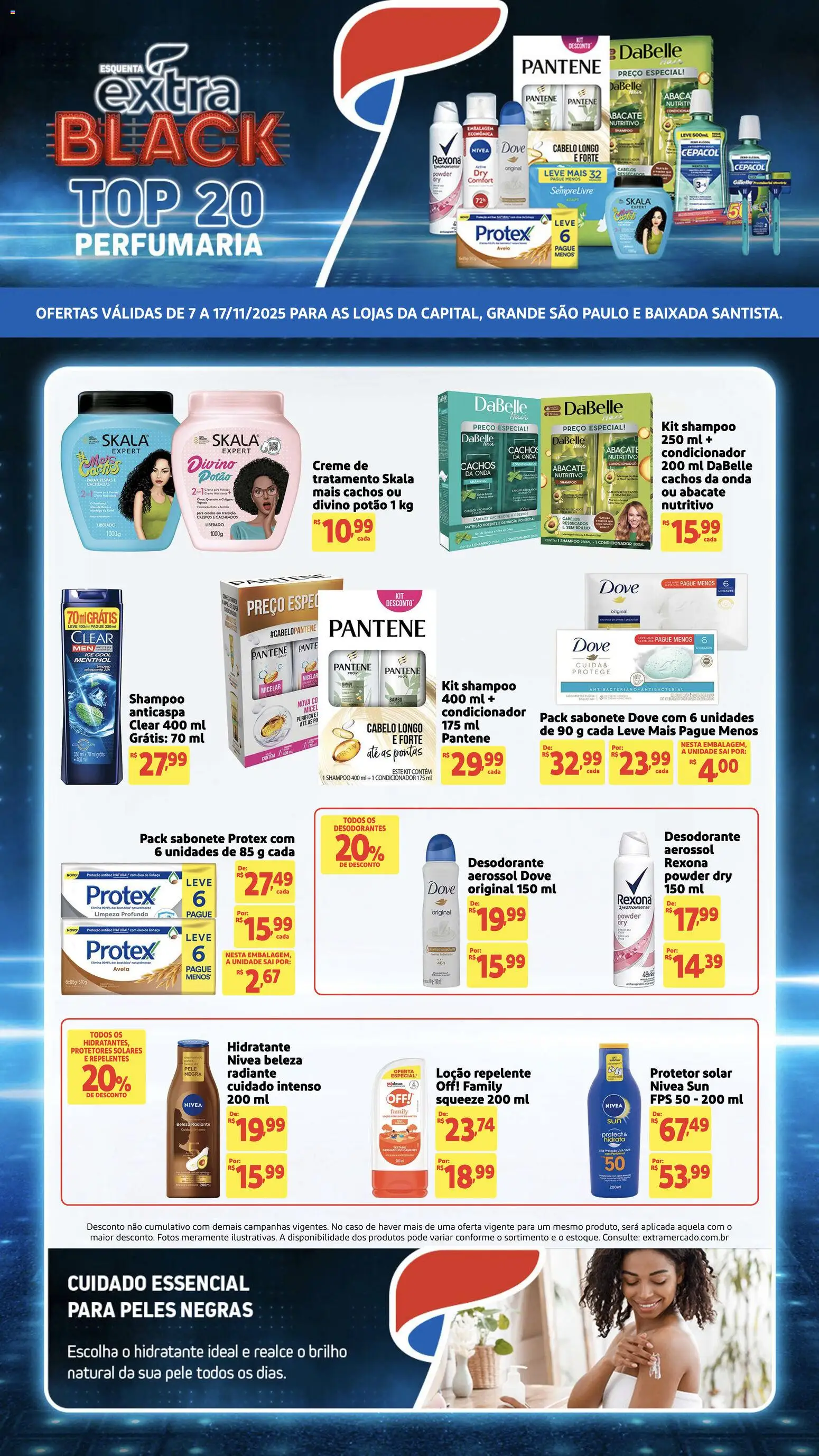 Pré-Visualização do folheto "Black Friday" da loja Extra válido a partir de 07/11/2025